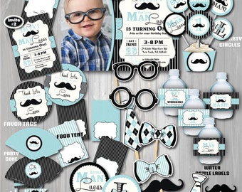 Little Man Birthday Etsy