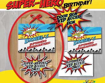 On Salegirl Superhero Party Package Printable Girl Superhero Etsy