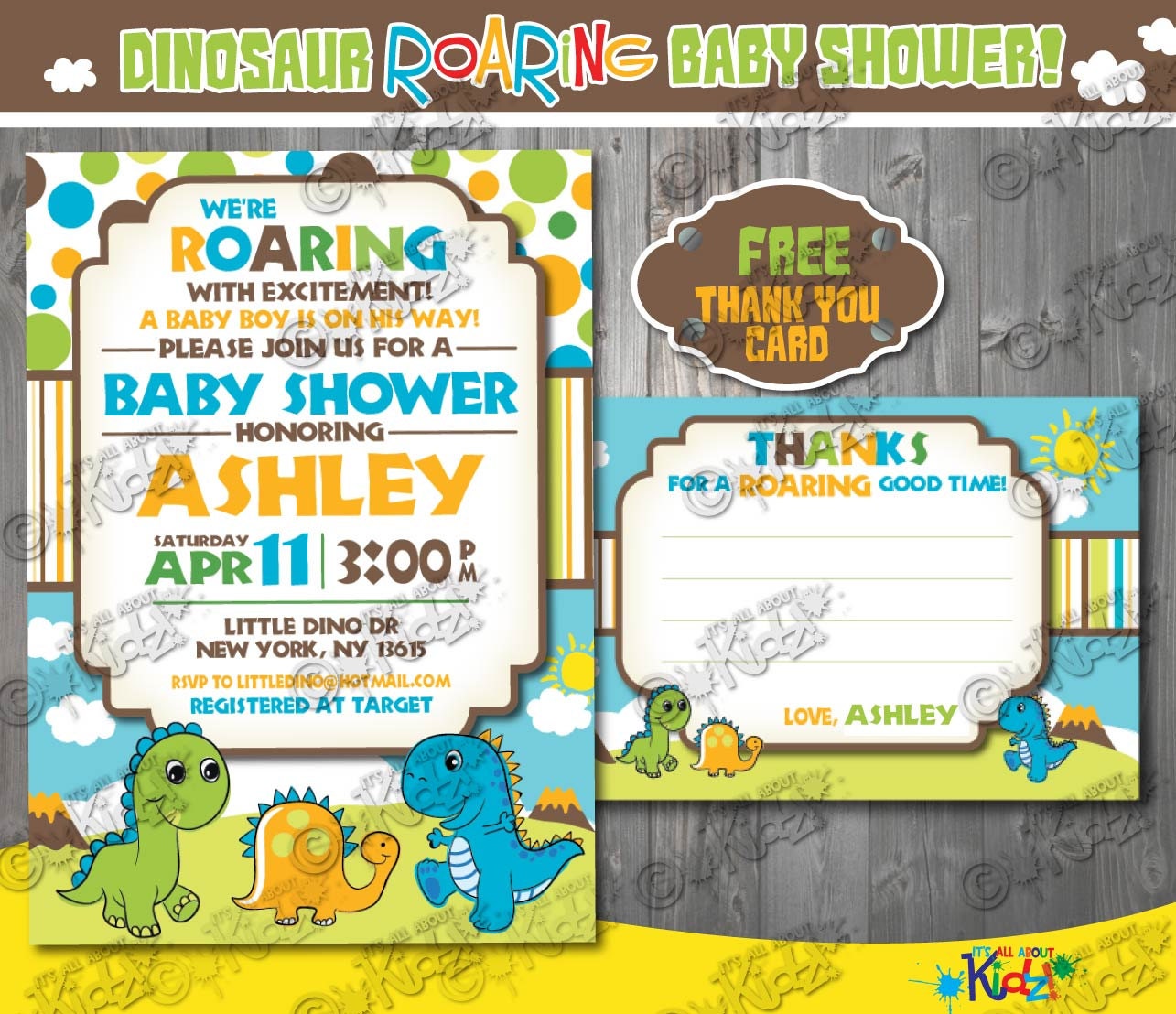 printable dinosaur baby shower invitation dinosaur baby shower etsy