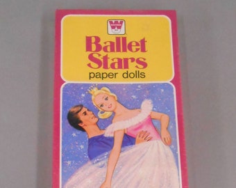 Ballet Stars Paper Doll by Whitman with 19 Piece Wardrobe, New, Sealed Box