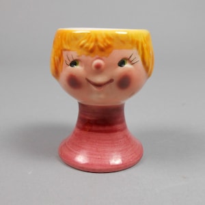 Goebel Blonde Boy Egg Cup 1960's West Germany