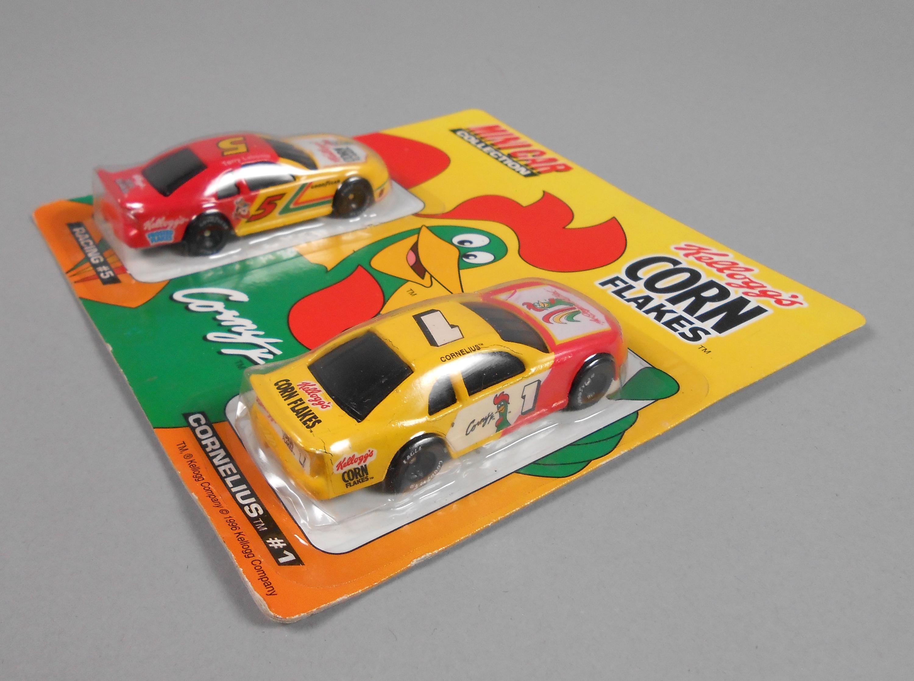 Kellogg's Corn Flakes Racing Car Set Mini Car Collection New on