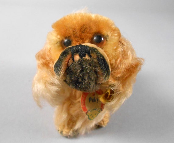 steiff pekingese dog