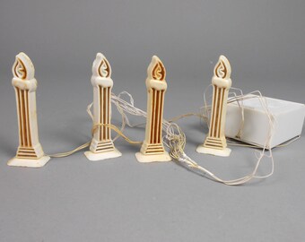 Dept 56 Candles set of 4 Brite Lites Village Accessory #52674