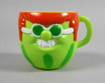 Vintage 1969 the Pillsbury Co Funny Face Drink Mix Promo Cup