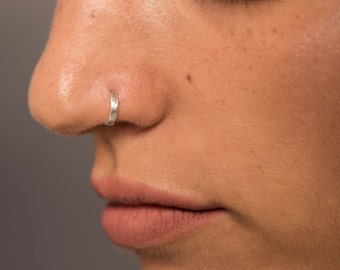 Nose Ring. Indian Nose Ring. Tribal Nose Ring. Nose Hoop. Tragus piercing. Cartilage Earring. Helix Piercing. Nose Jewelry. Body Jewelry