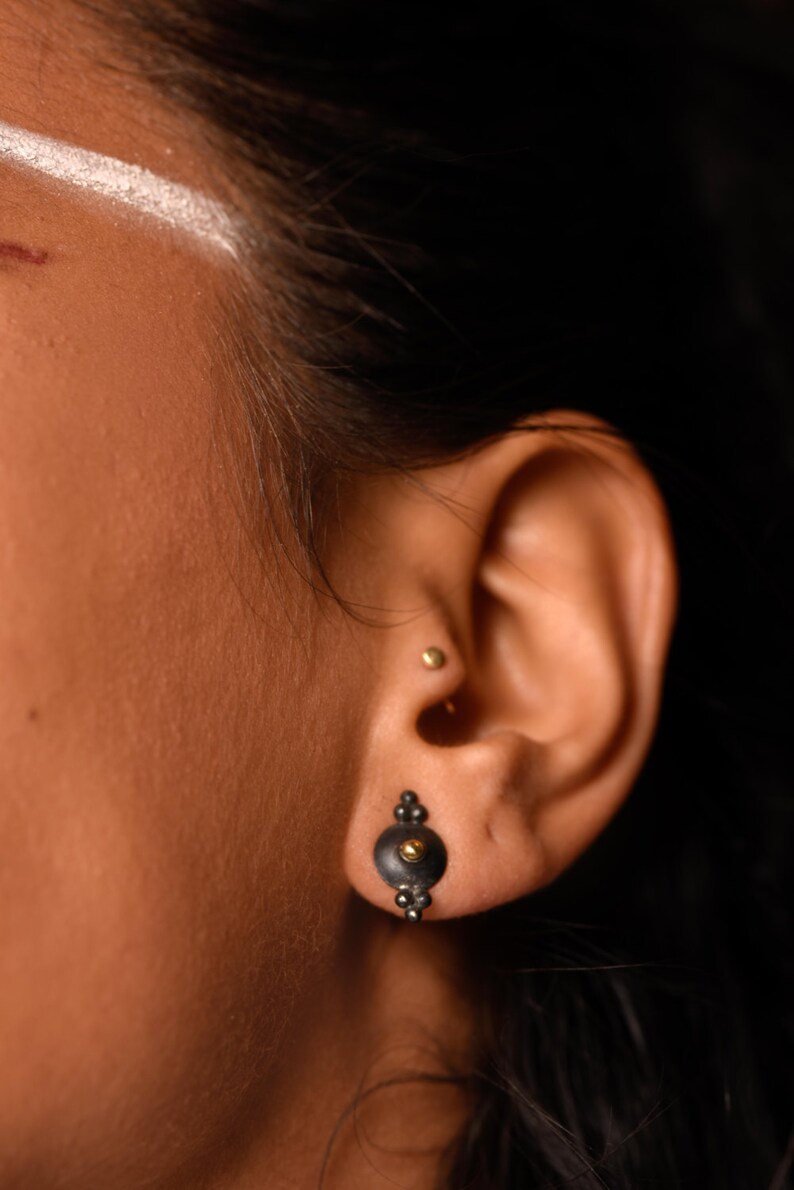 Gold Nose Pin. Tragus Piercing. Nostril Screw. Nose Piercing. Etsy