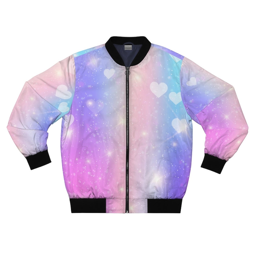Pastel Bomber Jacket Etsy