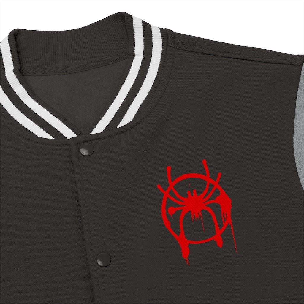 spider man varsity jacket