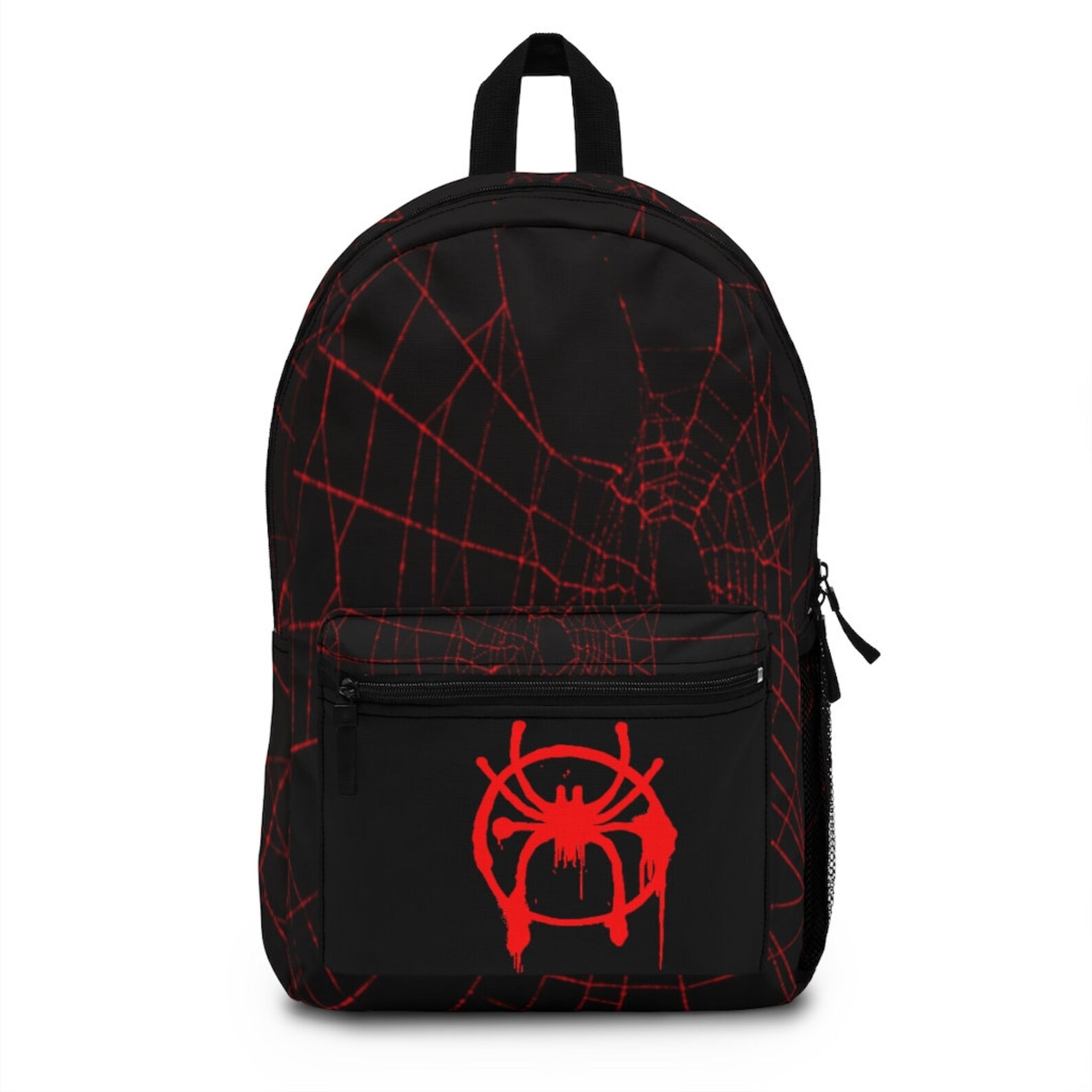 Miles Morales Backpack School Backpack Spiderman Bookbag Etsy New Zealand