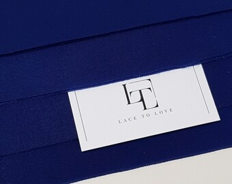 Blue Neoprene Fabric Sheets for face masks, 2mm thick, sold by the sheet, DIY face mask fabric, NE11004_A4
