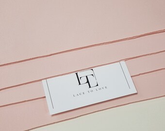 Ligh pink Neoprene Fabric Sheets for face masks,  3mm thick, sold by the sheet, DIY face mask fabric, NE11008_A4