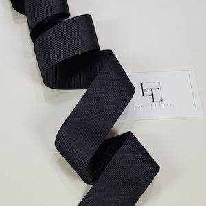 Schwarzes Ripsband Schleifen, Haarschleife Zubehör, lose Ware, Geschenk Schleife, Haarband, Ripsband ST1036