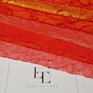 Ritagli di tessuto di pizzo, fascio di 5 pezzi formato A4, pizzo per bambola, pizzo per maschera facciale, ritagli di pizzo fai da te, ATG011_A4
