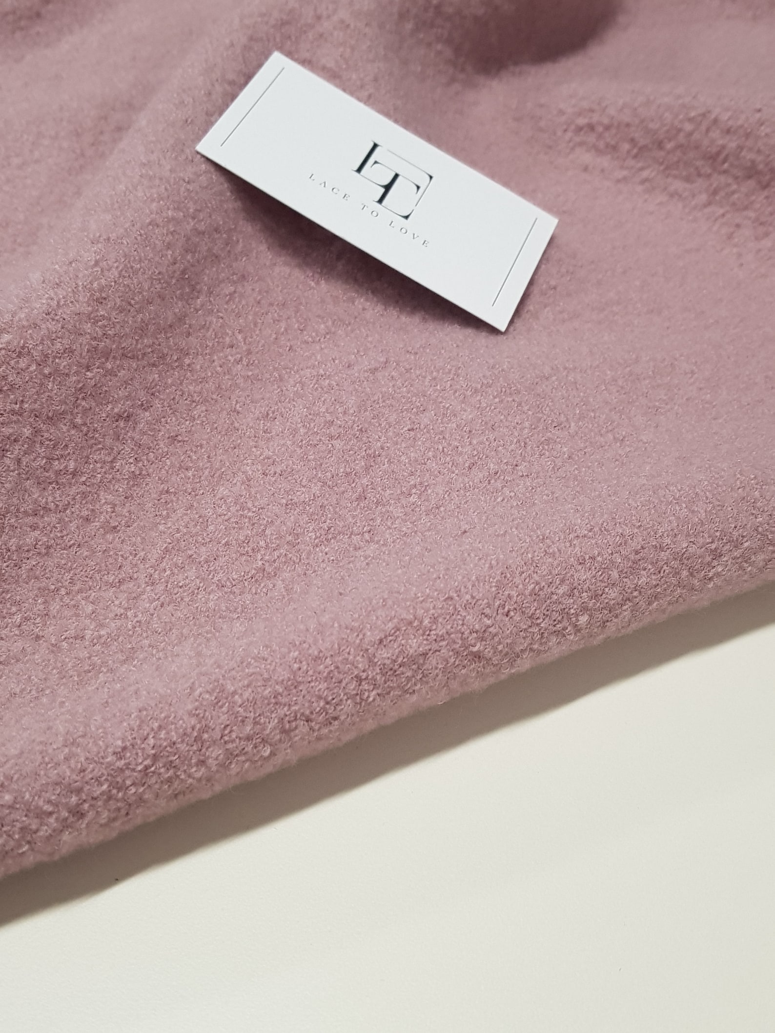 Pink Wool Fabric Sold by the Yard 100 Natural Wool Fabric Etsy