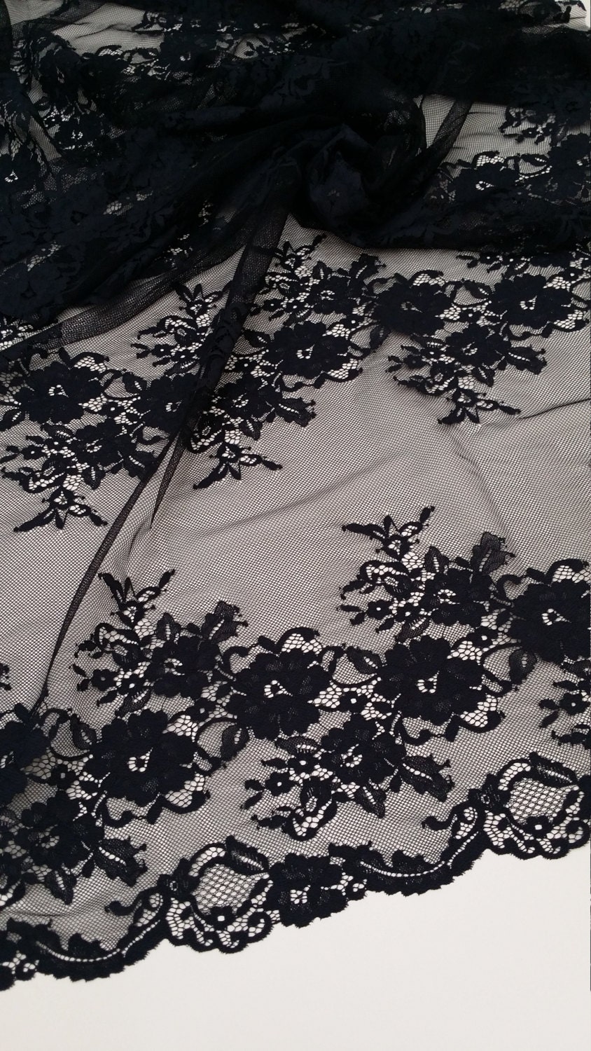 Dentelle noire tissu Français dentelle, dentelle de Chantilly, mariée dentelle mariage dentelle soirée robe dentelle festonnée Floral dentelle Lingerie dentelle J155501 Dentelle noire tissu tissu tissu Français dentelle, dentelle de Chantilly, mariée dentelle mariage dentelle soirée robe dentelle festonnée Floral dentelle Lingerie dentelle J155501 21200b