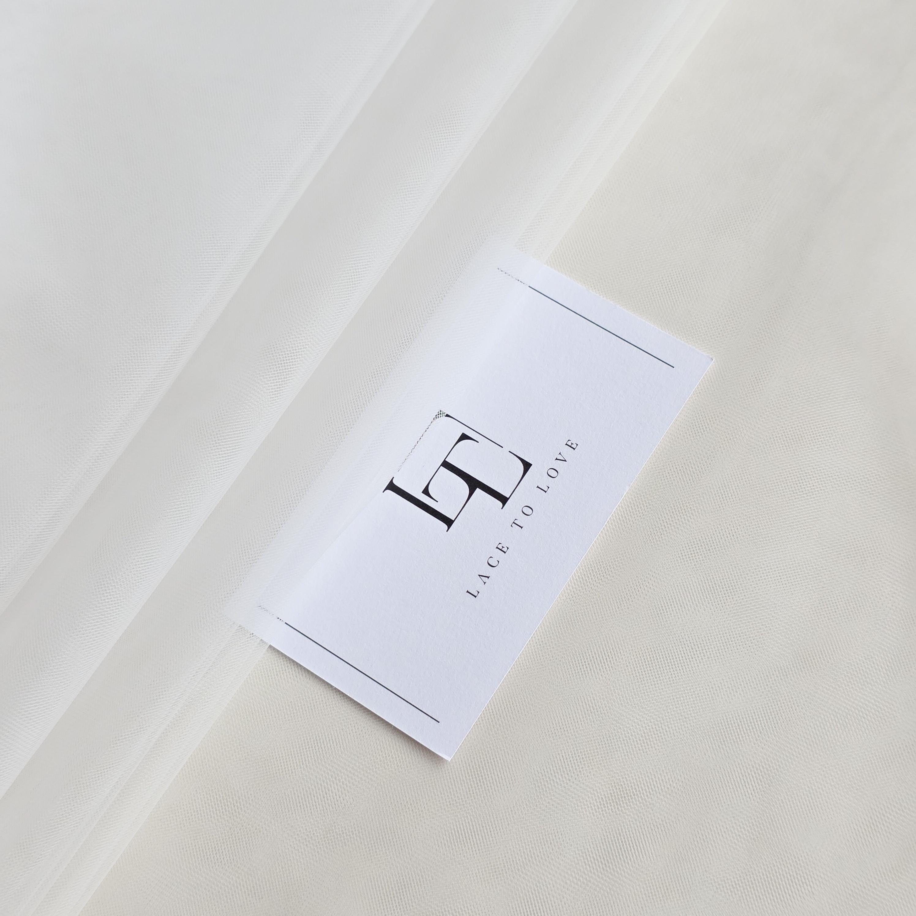 Off white extra delicate tulle fabric for wedding dress, light ivory bridal gown tulle fabric, 300cm/118 inches wide, sold per meter TAK2001