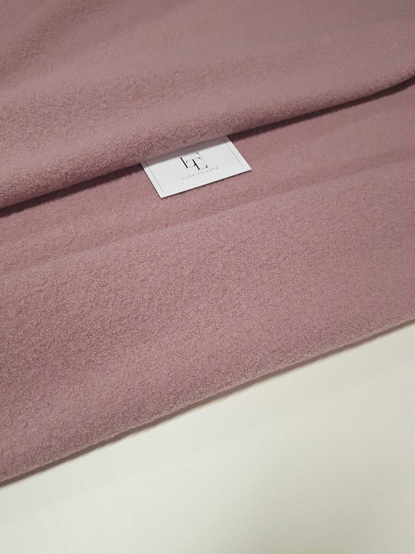 Pink Wool Fabric Sold by the Yard 100 Natural Wool Fabric Etsy