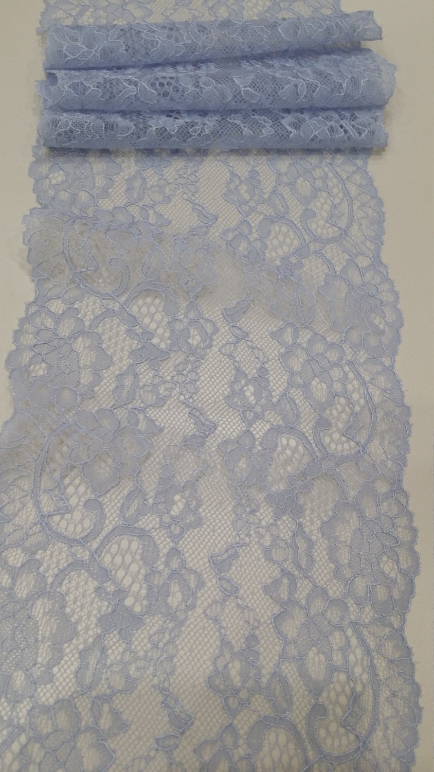 Light blue lace trim online