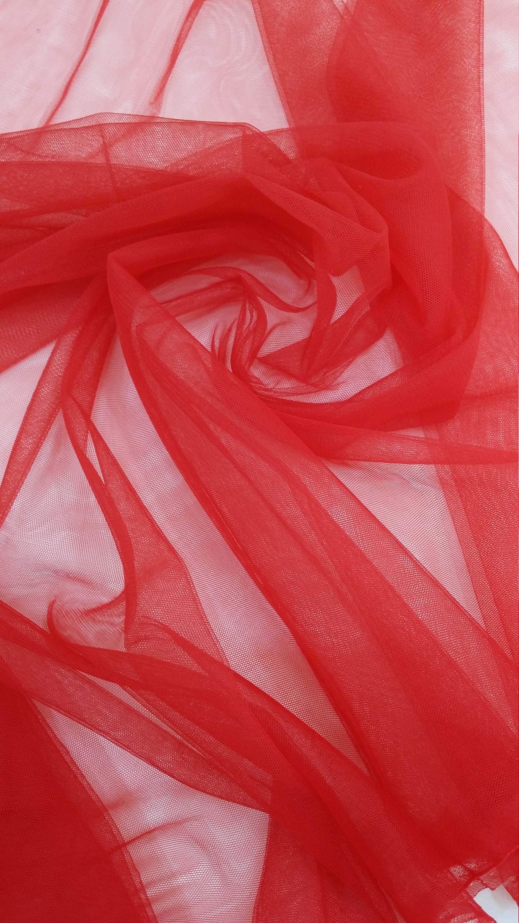 tulle shawl