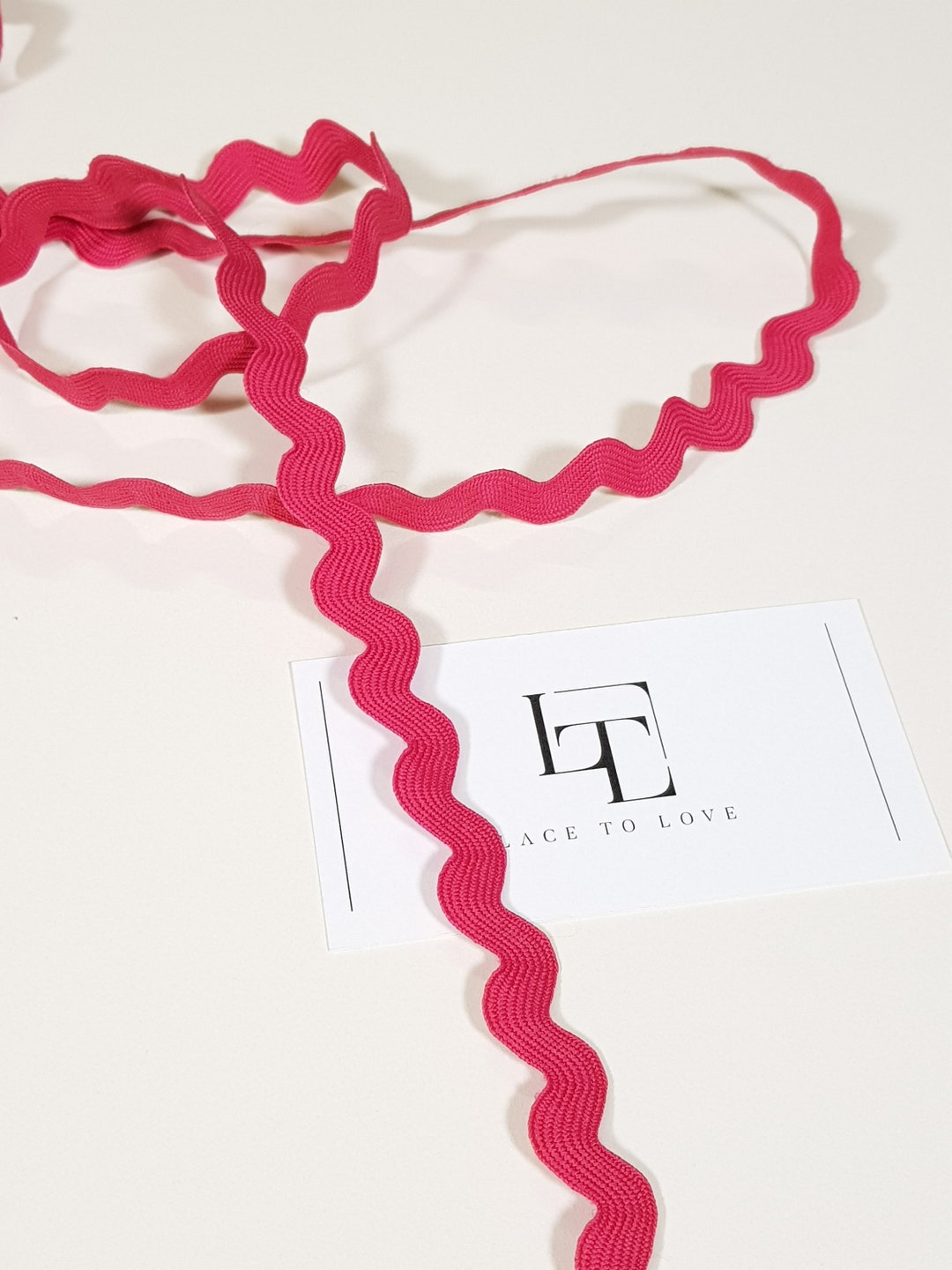 Pink Rick Rack Ribbon, 2 Cm/0.8 Inches Wide Pink Jumbo Ric Rac Trim ...