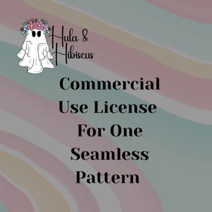 Standard Commercial License for Seamless Digital Designs/ Clip Art – 500 units