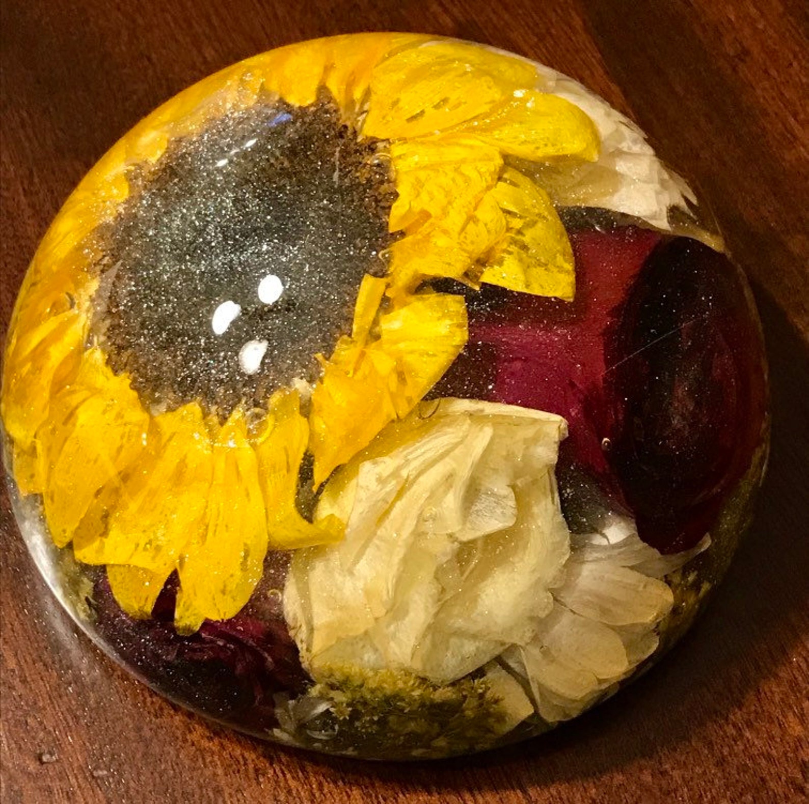 Lost loved ones Memory Stone keepsake / paper weight with your Etsy