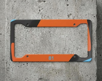 F1 Series -- Oscar Piastri McLaren-inspired License Plate Frame