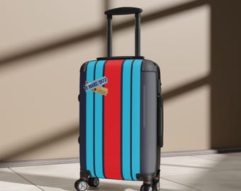 Martini Racing 1977 Le Mans Edition Suitcase, Porsche Livery Wheeled Luggage