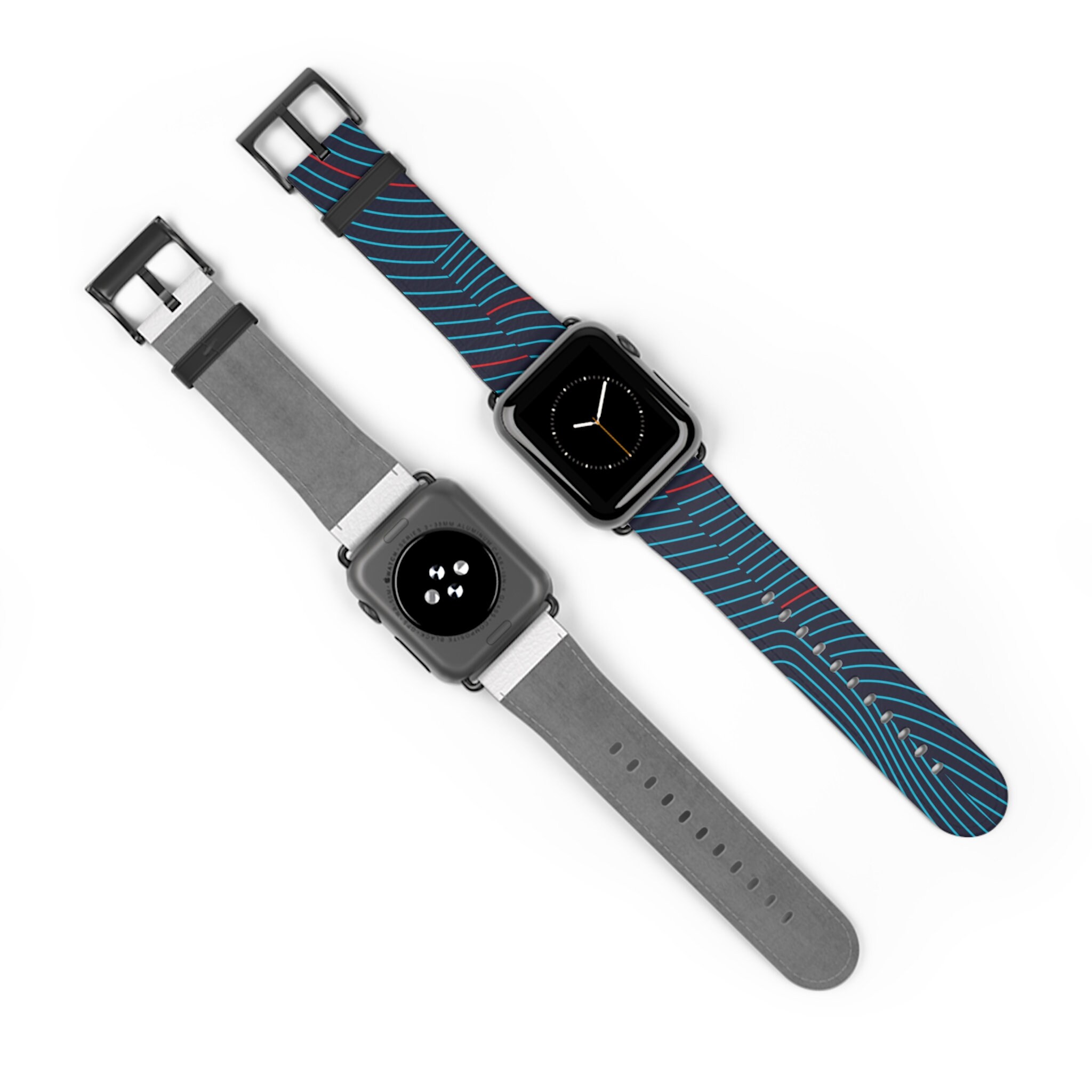 Martini racing inspired Apple Watch Band porsche Lancia Etsy