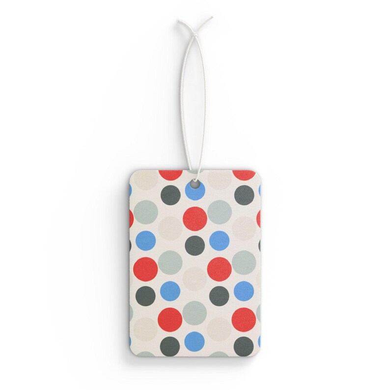 Munich Dots Scented Car Air Freshener for BMW Fans -- Pine, New Car, and Black Ice scent image 2