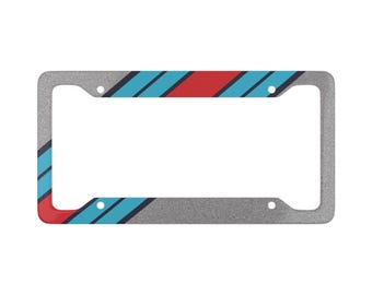 Martini Racing Classic Molded License Plate Frame MK2 (Porsche/Lancia/Brabham/Cosworth/Alfa Romeo)