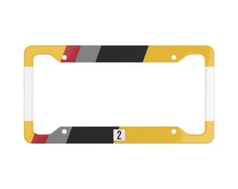 TEAM INGOLSTADT Molded License Plate Frame inspired by AUDI Rally Racing (Mk2)