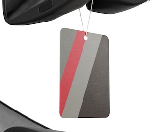 Audi Racing-inspired Scented Car Air Freshener -- Pine, New Car, and Black Ice scent