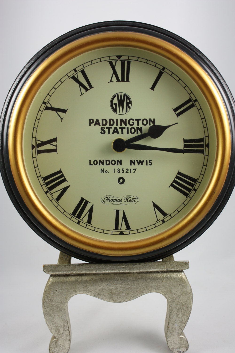 Vintage Paddington Station London Clock by Thomas Kent Made Etsy
