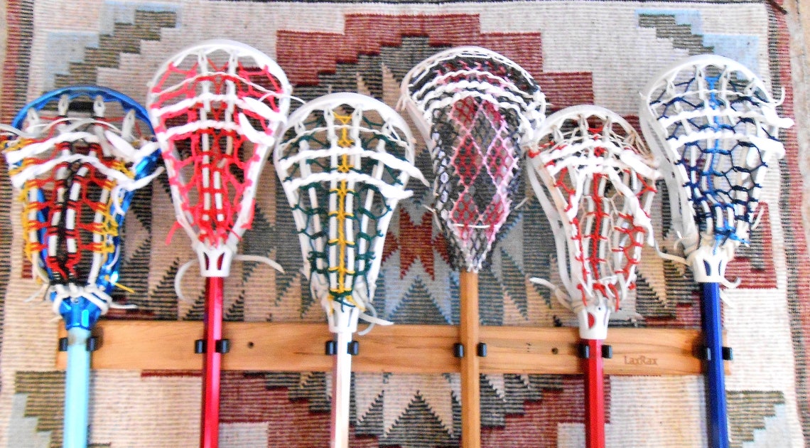 Lacrosse 6stick Holder/display Etsy