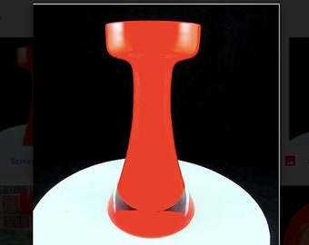 Vintage Scandinavian Vase - Art Glass Vase