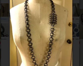 Antique Vintage Necklace or Silver Belt