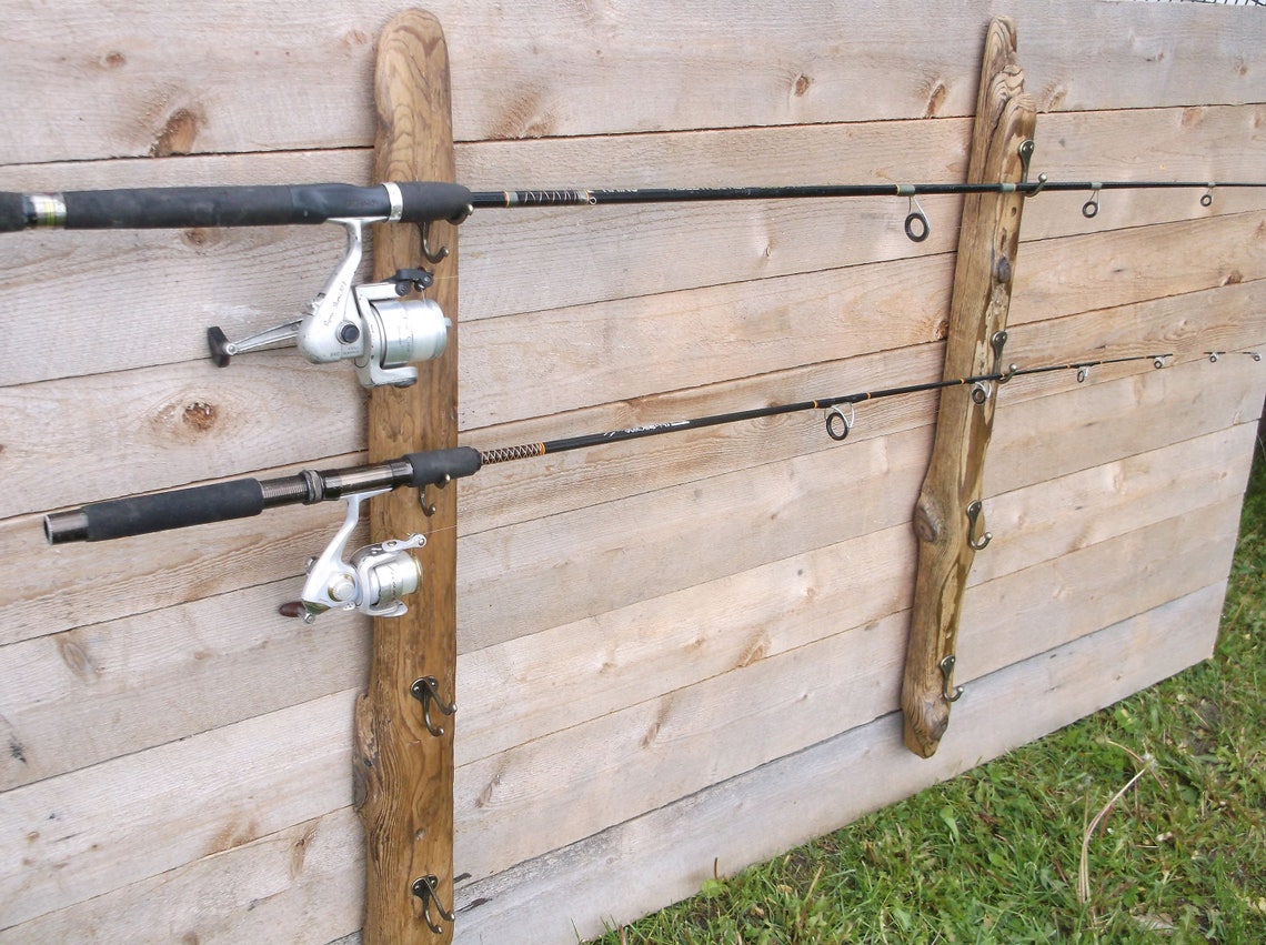 Fishing Pole Wall Holder at Virginia Neilson blog