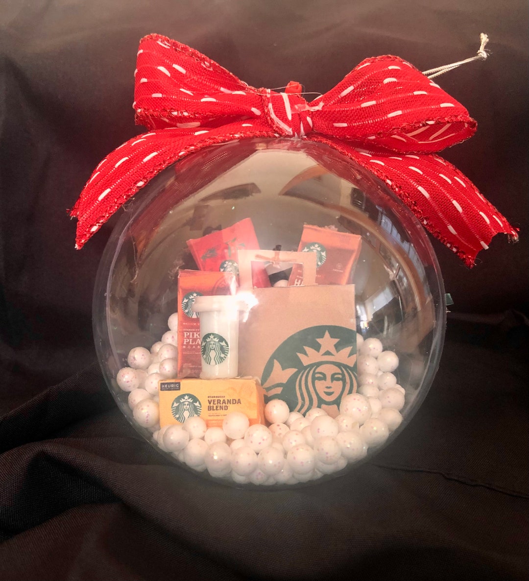 Christmas Ornament Starbucks Ornament Starbucks Christmas Etsy