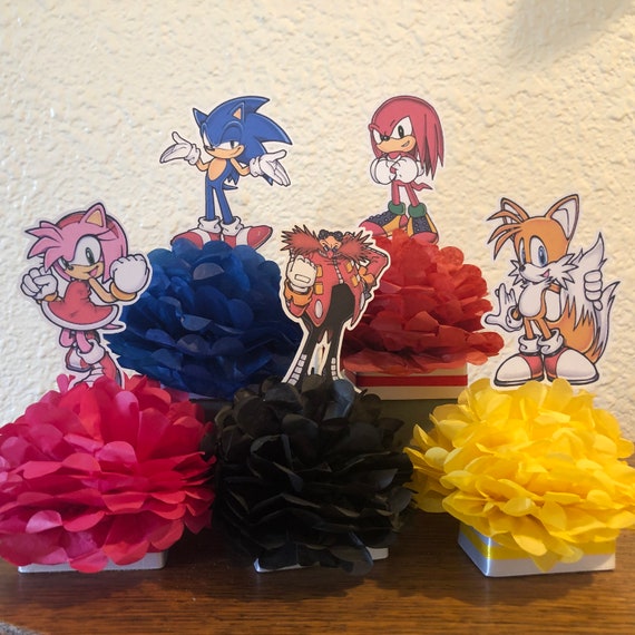 Sonic the hedgehog party decoration idea