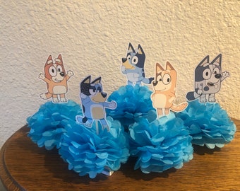 Bluey, bluey decoration, birthday party decorations,