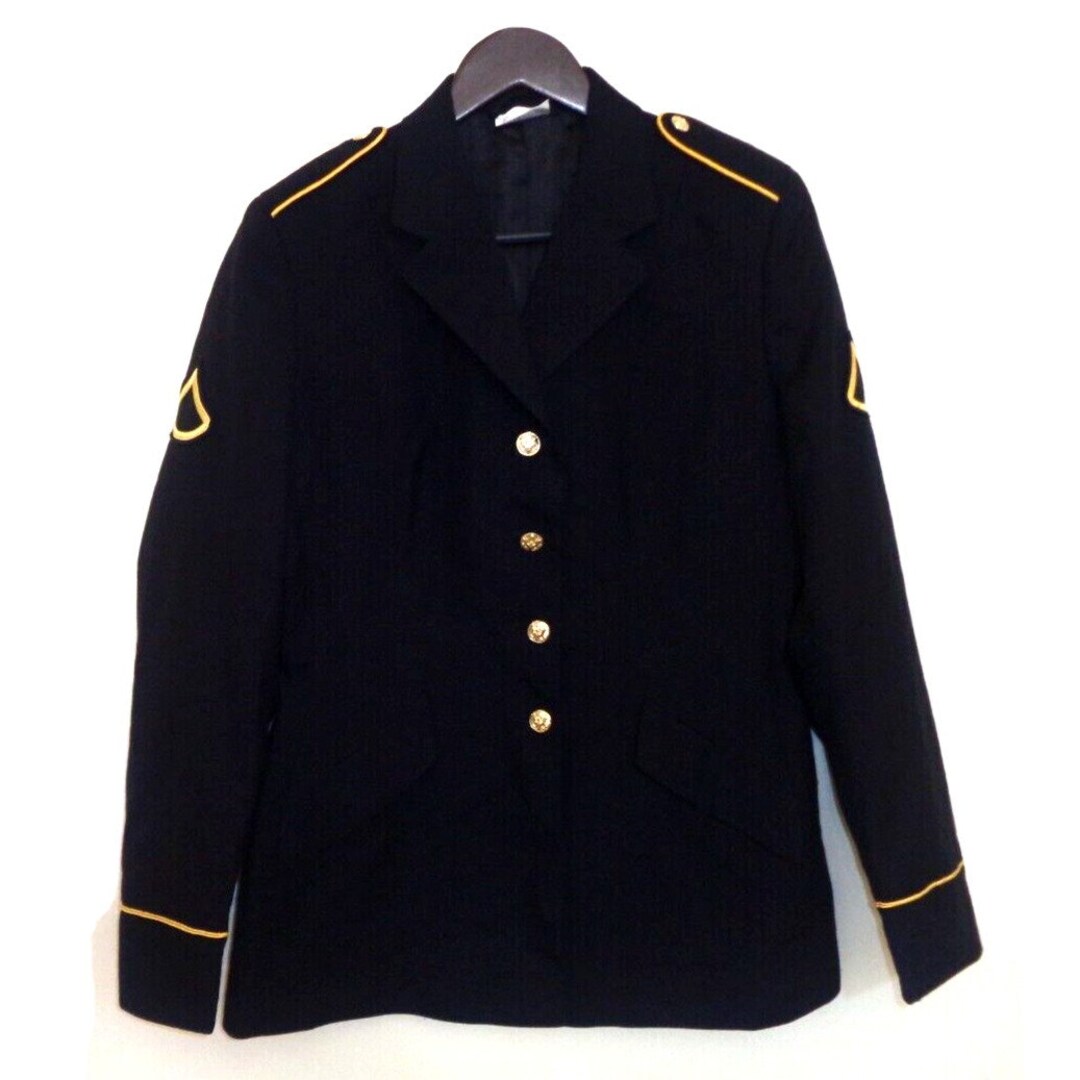 DSCP Army Blue Jacket Sz 14 MT Military Service Coat Blazer Etsy