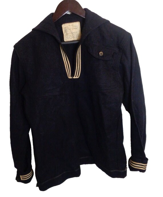 Vintage Sportswear by Jagger Shetland Wool Sweater Mens XL Blue