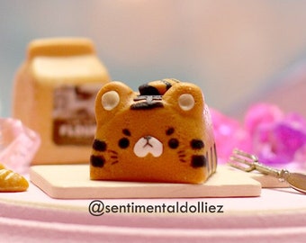 Kawaii Tiger keycap - Artisan Key Cap - cute keycap