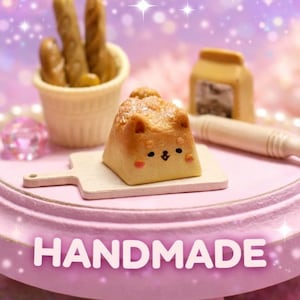 cute artisan keycaps - Melonpan Bread Shiba Dog keycaps- Artisan Key Cap -cute melonpan keycap - keycap artisan - desk accessories