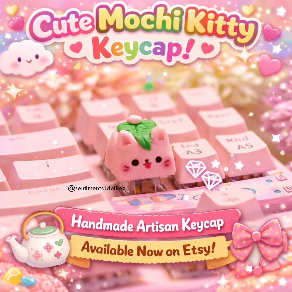 Cute Keycaps Food