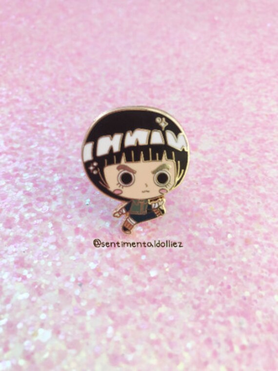 Kawaii Anime Pins Roc Chibi Pin White Hair Boy Black Hair Etsy