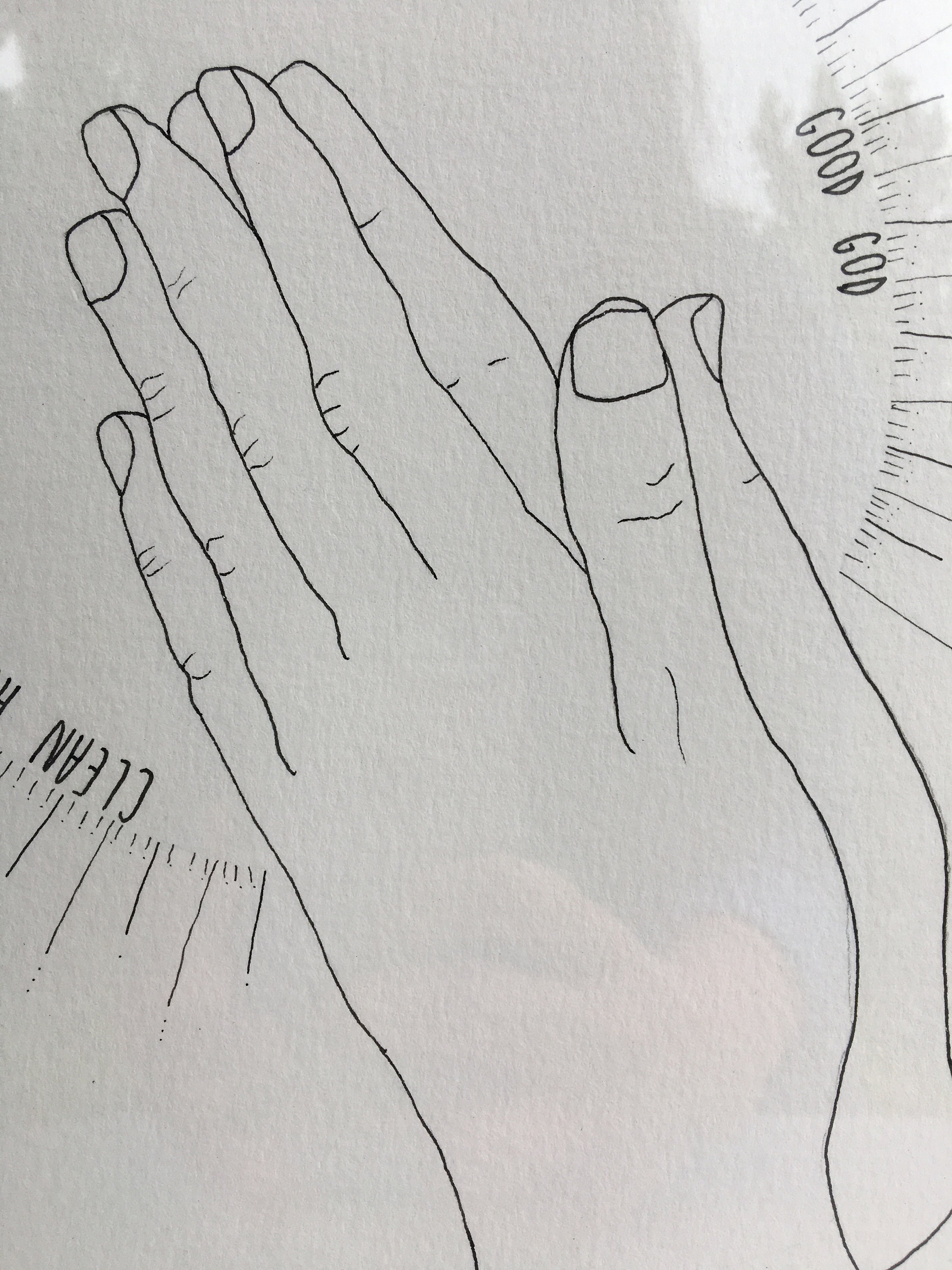 Clean Hands Pure Heart Good Grace Good God Praying Hands Print Clean Hands Pure Hearts Good Grace Good - Etsy