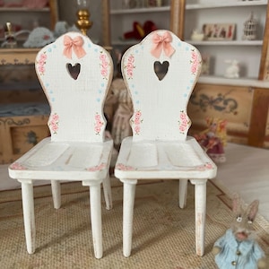 Silla para casa de muñecas.  Escala 1:12